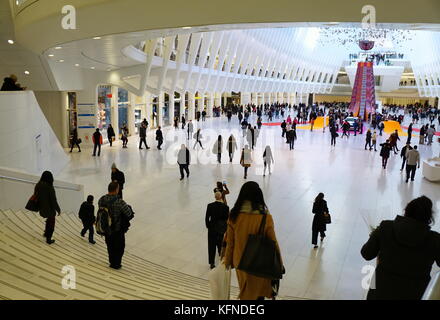 Ford Krieger Charity Event der Oculus, wtc Transit Hub, New York City, NY, USA Stockfoto