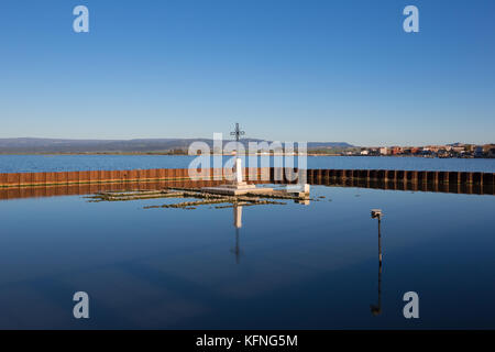 Lesina (Apulien, Italien) - lesina See Stockfoto