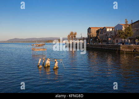 Lesina (Apulien, Italien) - lesina See Stockfoto