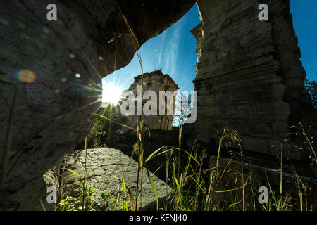 Porta Maggiore in Rom Stockfoto