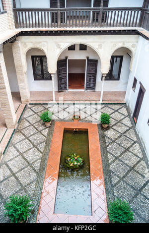 Casa Horno de Oro, Haus des muslimischen Zeitraum Kaufmann, Albaícin, Granada, Andalusien, Spanien Stockfoto