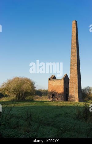 Hummeln Loch und warrens Halle lokale Natur finden Stockfoto