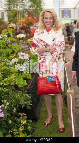 Die RHS Chelsea Flower Show, formal als die große Feder Show bekannt, ist eine Gartenschau für fünf Tage im Mai von der Royal Horticultural Society auf dem Gelände des Royal Hospital Chelsea in Chelsea Stockfoto