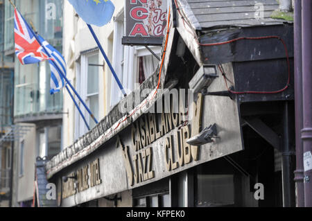 Der Casablanca Jazz Club Nachtclub in Brighton, Großbritannien Stockfoto