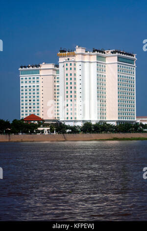 Die Neue sokha Phnom Penh Hotel und Residence ist eine der neuen und modernen Ergänzungen in Phnom Penh, Kambodscha. Stockfoto