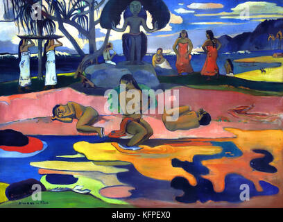 Paul Gauguin Tag Des Gottes Malerei 1894 Stockfotografie Alamy