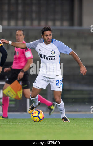 Verona, Italien. 30. Oktober 2017. Eder (Inter) Fußball/Fußball : italienisches Spiel der Serie A zwischen Hellas Verona 1-2 Inter Mailand im Stadio Marc'Antonio Bentegodi in Verona, Italien. Quelle: Maurizio Borsari/AFLO/Alamy Live News Stockfoto