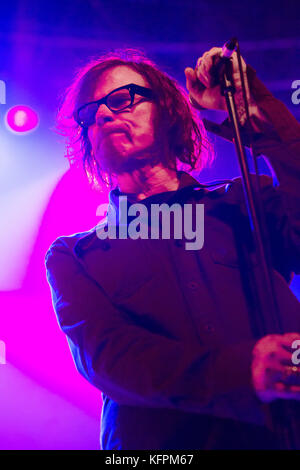 Mailand, Italien. 30 Okt, 2017. Der amerikanische Sänger und Songwriter MARK LANEGAN führt live auf der Bühne Fabrique während der 'Gargoyle Tour 2017 "Credit: Rodolfo Sassano/Alamy leben Nachrichten Stockfoto