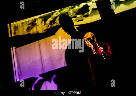 Mailand, Italien. 30 Okt, 2017. Joe Cardamone führt Live at Fabrique in Milano, Italien, am 30. Oktober 2017 Credit: mairo cinquetti/alamy leben Nachrichten Stockfoto