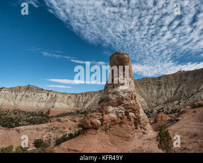 Chimney Rock im Kodachrome State Park, Utah USA Stockfoto