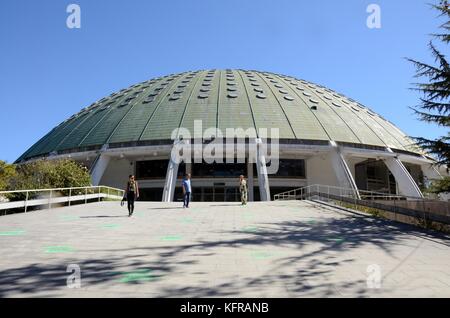 Crystal Palace gewölbte Pavillon Pavilhao Rosa Mota Porto Portugal Stockfoto