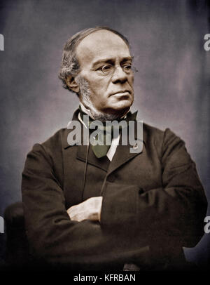 Jacques Francois Halevy - Porträt der französischen Oper Komponist. Foto von Goupil, Paris 1860. (Vollständiger Name: Jacques-Fran çois-Fromental-Élie Halévy) Französische Oper Komponist, 27. Mai 1799 - vom 17. März 1862 Stockfoto