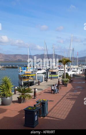 The Waterfront - Knysna Quays, Knysna, Western Cape, Südafrika Stockfoto