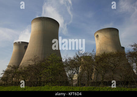 Kohlekraftwerk Drax Stockfoto