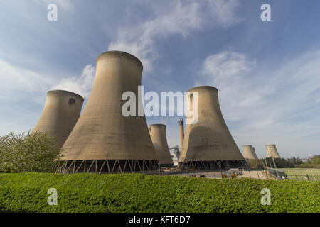 Kohlekraftwerk Drax Stockfoto