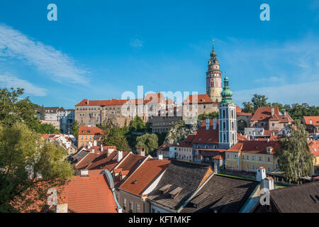 Cesky Krumlov in Tschechien Stockfoto
