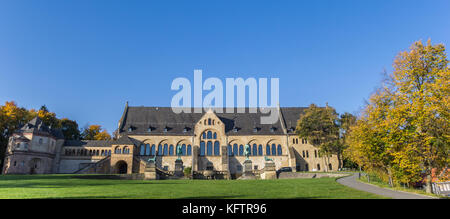 Panorama der Emporers Palace in Goslar, Deutschland Stockfoto