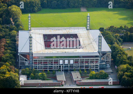 RheinEnergieStadion, Junkersdorf, Jahnwiese, Bundesliga-Stadion, Verein 1.FC Köln, Olympiaweg, Premierenliga, Köln, Rheinland, Nordrhein-Westp Stockfoto