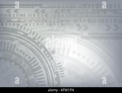 Technologie Hintergrund hohe Computer Technologie Stock Vektor