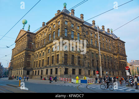 Koninklijk Paleis, der königliche Palast, Amsterdam, Niederlande Stockfoto