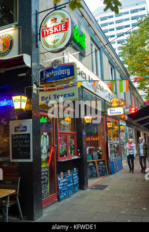 Reeperbahn, St. Pauli, Hamburg, Deutschland Stockfoto