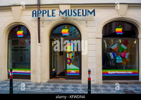 Apple Museum, Altstadt, Prag, Tschechische Republik Stockfoto