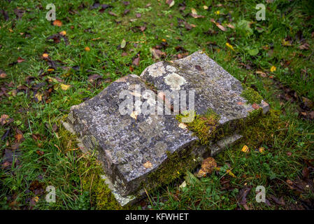 Alte Kirk und kirkyard/Friedhof in balquhidder in scotlan, Ort der Anbetung Stockfoto