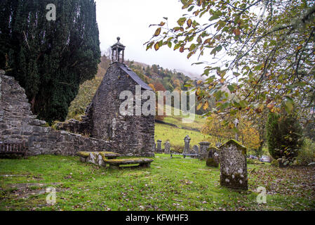 Alte Kirk und kirkyard/Friedhof in balquhidder in scotlan, Ort der Anbetung Stockfoto