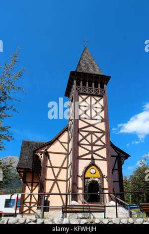 Kirche in Stary Smokovec, Hohe Tatra (Vysoke Tatry), Slowakei Stockfoto