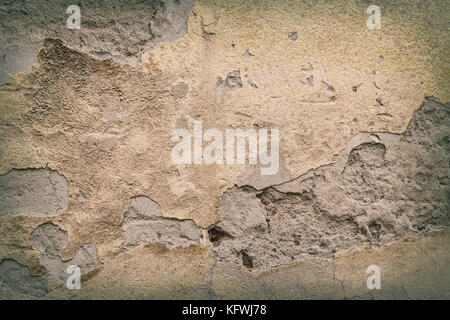 Alten Putz an der Wand Textur Hintergrund Stockfoto