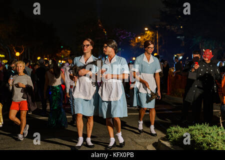 Los Angeles, USA. 31 Okt, 2017. special Event - West Hollywood Halloween Karneval am 31.Oktober 2017 in West Hollywood, Los Angeles, Kalifornien, USA bild: chon kit Leong/alamy leben Nachrichten Stockfoto