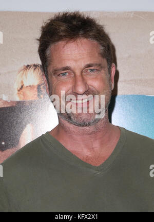 Santa Monica, USA. Nov. 2017. November 2017 Gerard Butler in der Los Angeles Premiere des Dokumentarbunkers77 im Aero Theatre in Santa Monica, Kalifornien. Kredit: Faye Sadou/Media Punch/Alamy Live News Stockfoto