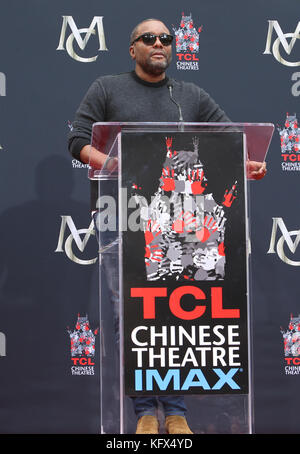 Hollywood, CA, USA. 1 Nov, 2017. lee Daniels. Mariah Carey hand- und Fußabdruck Zeremonie an tcl Chinese Theatre statt. Credit: Faye sadou/admedia/zuma Draht/alamy leben Nachrichten Stockfoto