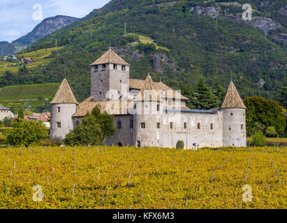 Schloss Maretsch Schloss in Bozen, Südtirol Stockfoto