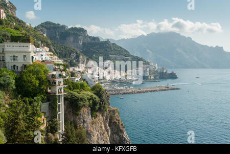 Amalfi und die Küste von Amalfi, Italien Stockfoto