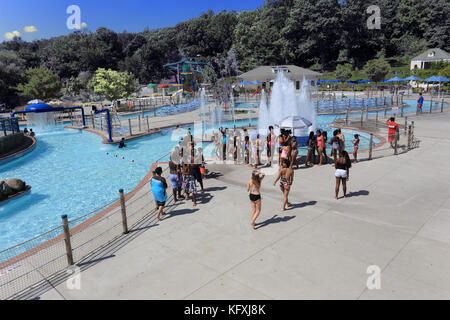 Tibbetts Brook Park Yonkers New York Stockfoto