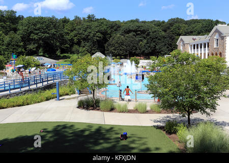 Tibbetts Brook Park Yonkers New York Stockfoto