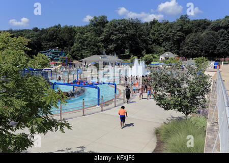 Tibbetts Brook Park Yonkers New York Stockfoto