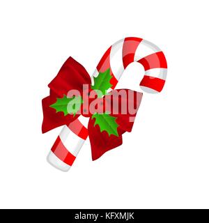Traditionelle Weihnachten candy Stock Vektor