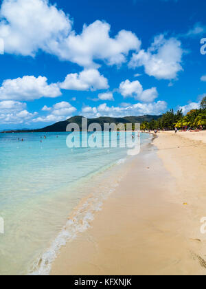 Strand bei Club Med Les Boucaniers, Sainte, Anne, Windward Inseln, Kleine Antillen, Martinique Stockfoto