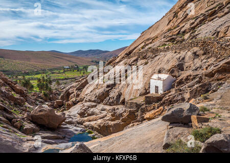 Hermitage Unserer Lieben Frau von der Pena (Betancuria) Vega de Rio Palmas Betancuria Fuerteventura Kanarische Inseln Stockfoto