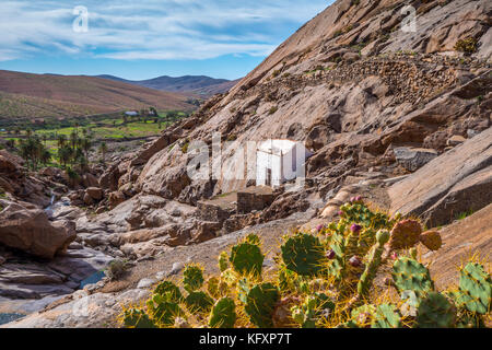 Hermitage Unserer Lieben Frau von der Pena (Betancuria) Vega de Rio Palmas Betancuria Fuerteventura Kanarische Inseln Stockfoto