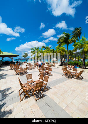 Club Med Les Boucaniers, Sainte, Anne, Windward Inseln, Kleine Antillen, Martinique Stockfoto