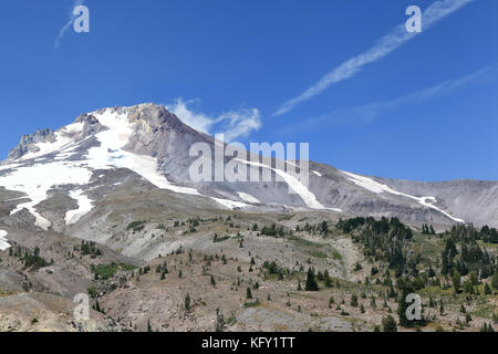 Mt Hood im Sommer, Oregon Stockfoto