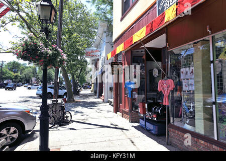 Main St. Sag Harobor Long Island New York Stockfoto