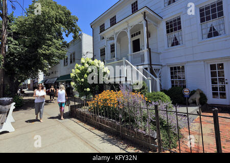 Main St. Sag Harbor Long Island New York Stockfoto