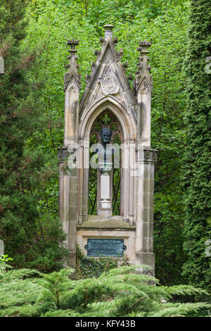 Brühl Stadtpark Quedlinburg Stockfoto