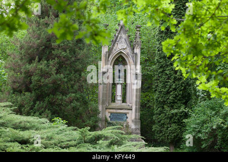 Brühl Stadtpark Quedlinburg Stockfoto