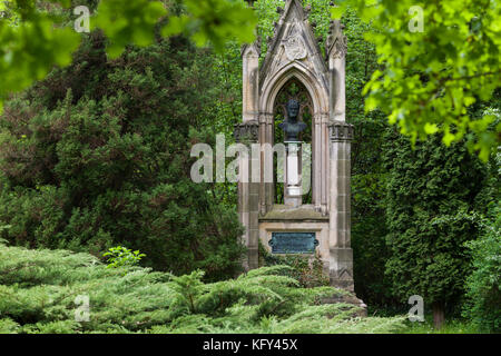 Brühl Stadtpark Quedlinburg Stockfoto