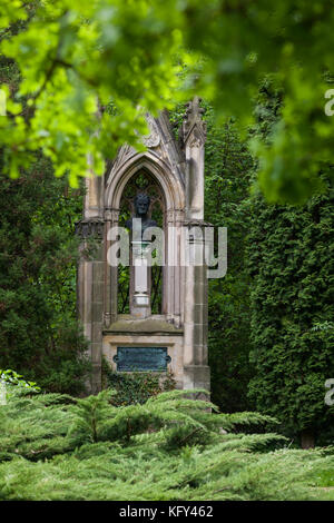 Brühl Stadtpark Quedlinburg Stockfoto